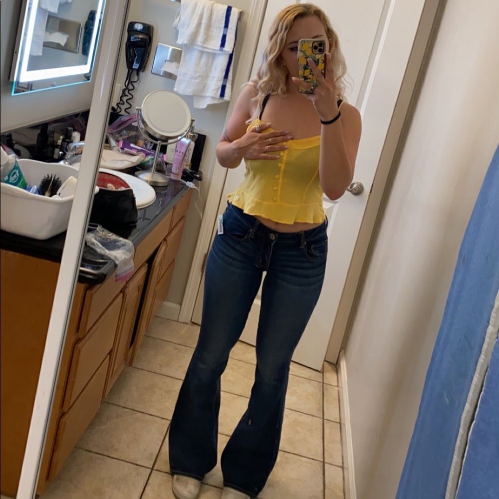Pacsun Yellow Cami Top
